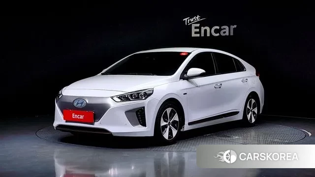 Hyundai Ionic Electric 2018 Белый из Кореи