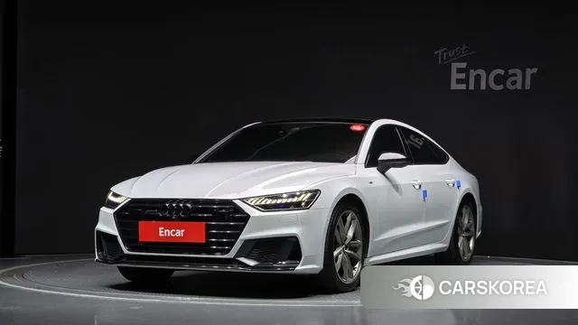 Audi A7 (4K) 2020 Белый из Кореи
