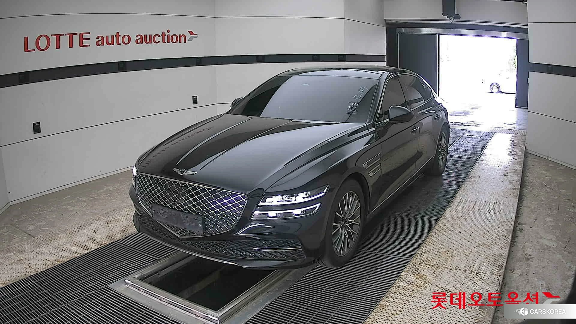 Hyundai G80 2022 Черный из Кореи