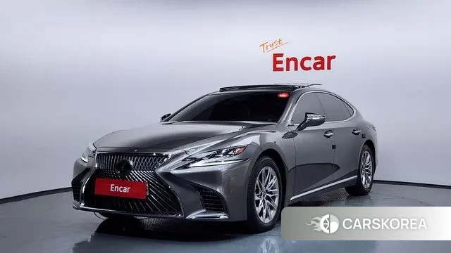 Lexus LS500 5th generation 2018 Серый из Кореи