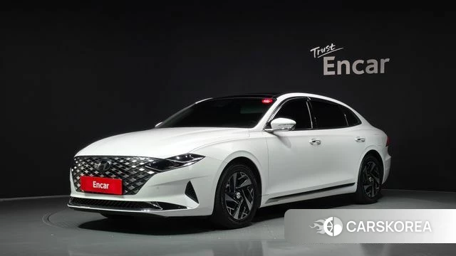 Hyundai The New Grandeur IG Hybrid 2022 Белый из Кореи