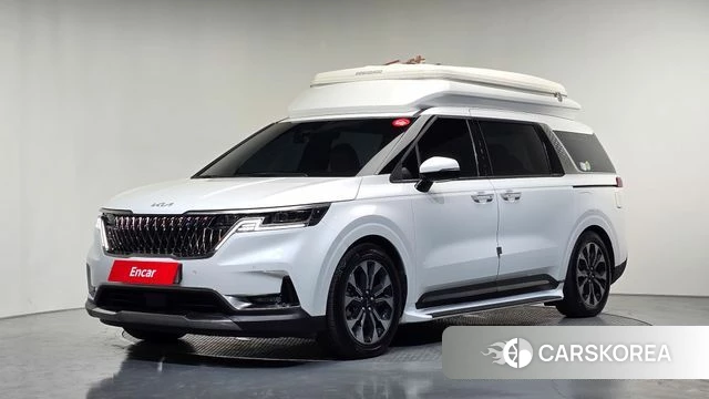 Kia Carnival 4th generation 2023 Белый из Кореи