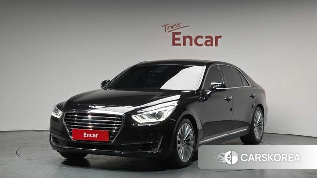 Genesis EQ900 2018 Черный из Кореи