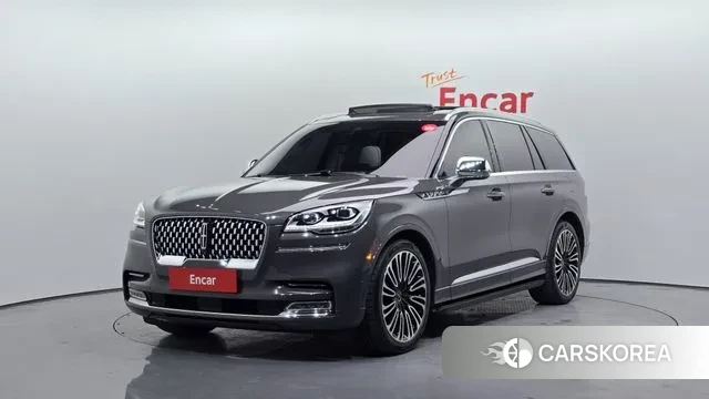 Lincoln Aviator 2nd generation 2021 Серый из Кореи