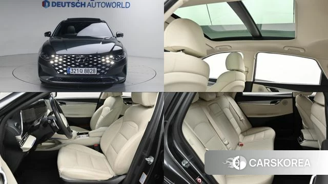Hyundai The New Grandeur IG Hybrid 2022 Серый из Кореи