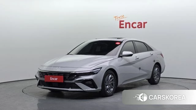 Hyundai The New Avante (CN7) 2024 Серебристо-серый из Кореи