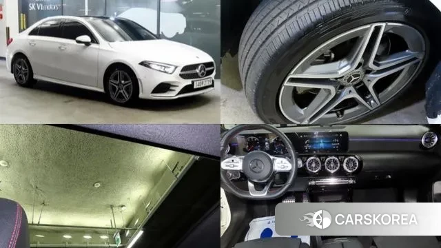 Mercedes-Benz A-Class W177 2023 Белый из Кореи