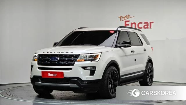 Ford Explorer 2019 Белый из Кореи