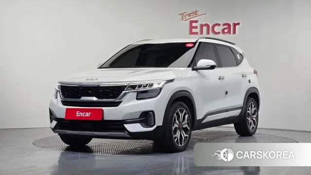 Kia Seltos 2022 Белый из Кореи