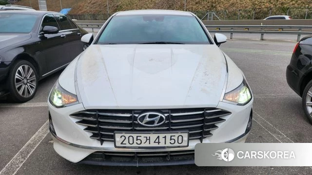 Hyundai Sonata (DN8) 2020 Белый из Кореи