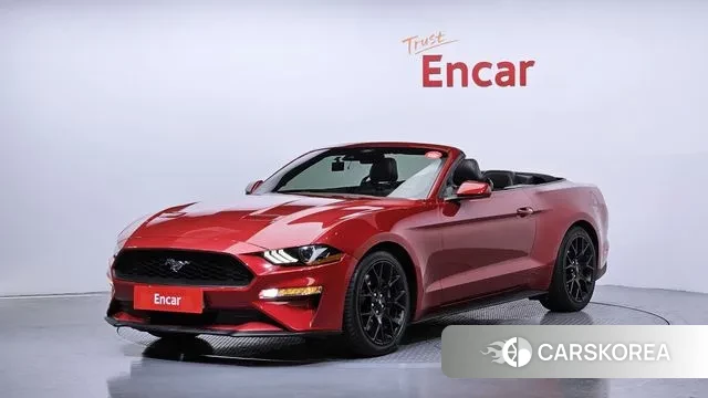 Ford Mustang 2021 Красный из Кореи