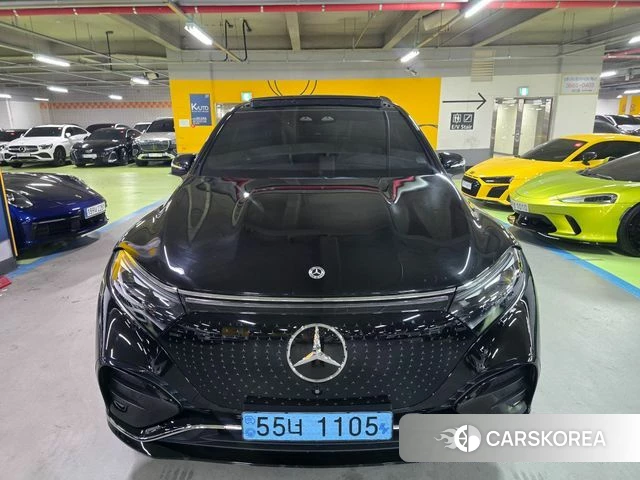 Mercedes-Benz EQS SUV X296 2023 Черный из Кореи