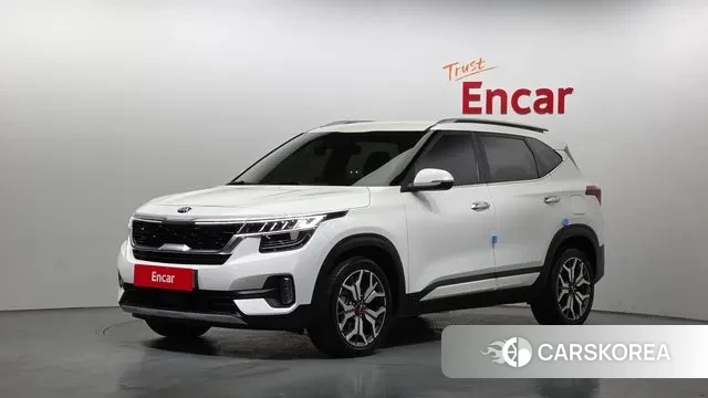 Kia Seltos 2021 Белый из Кореи