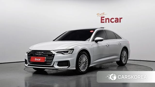 Audi A6 (C8) 2020 Белый из Кореи