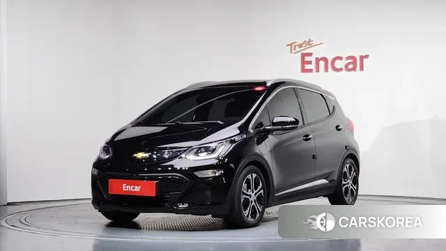 Chevrolet (GM Daewoo) Bolt EV 2021 Черный из Кореи
