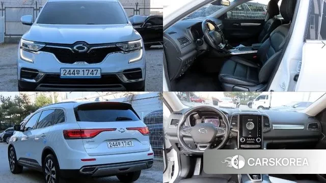 Renault Korea (Samsung) The New QM6 2022 Белый из Кореи