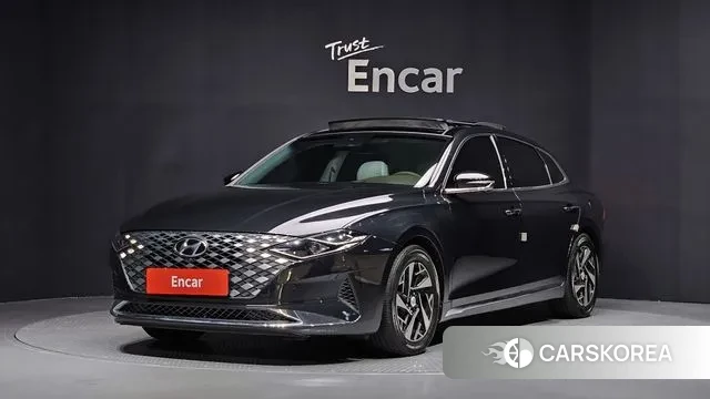 Hyundai The New Grandeur IG Hybrid 2020 Черный из Кореи