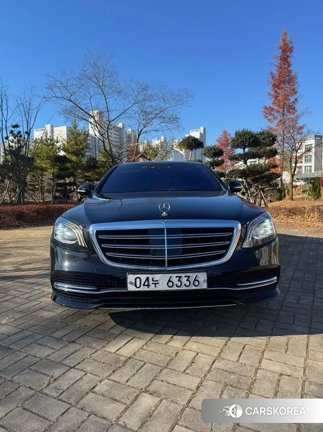 Mercedes-Benz S-Class W222 2019 Черный из Кореи