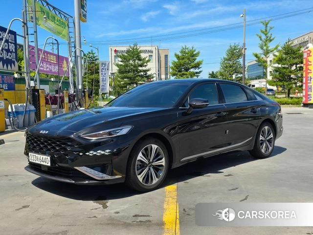 Kia K8 2022 Черный из Кореи