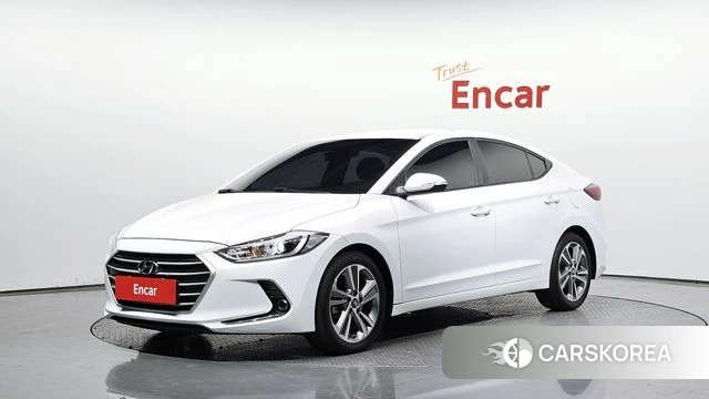 Hyundai Avante AD 2018 Белый из Кореи