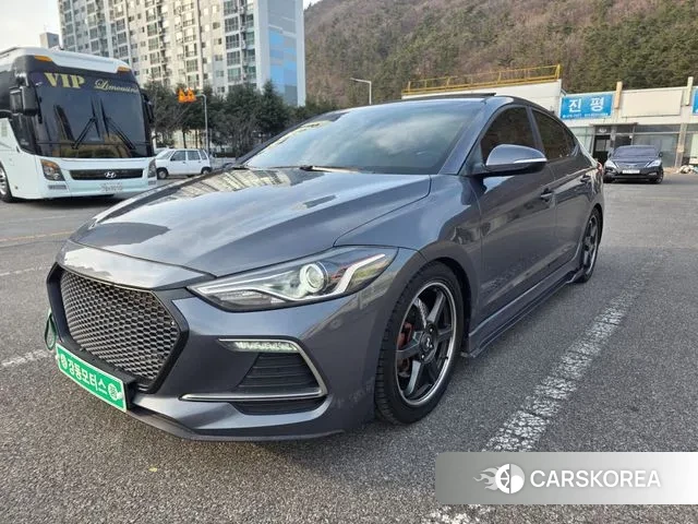 Hyundai Avante AD 2018 Серый из Кореи