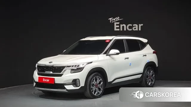 Kia Seltos 2021 Белый из Кореи