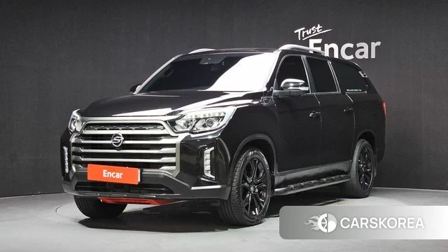 Ssangyong The New Rexton Sport 2021 Черный из Кореи