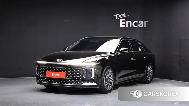 Hyundai Grandeur (GN7) 2023 Черный из Кореи