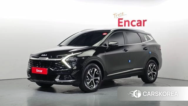 Kia Sportage 5th Generation Hybrid 2023 Черный из Кореи