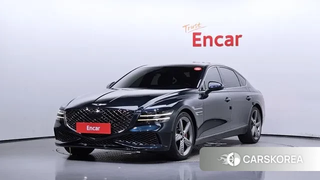 Genesis G80 (RG3) 2022 Синий из Кореи