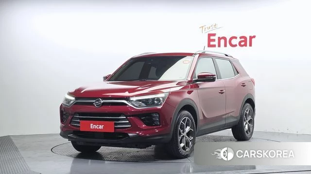 Ssangyong Beautiful Korando 2020 Красный из Кореи