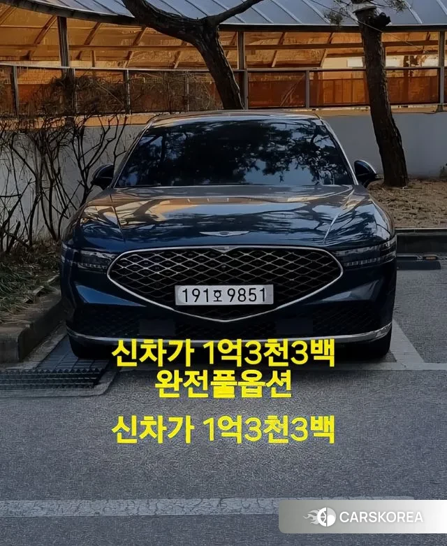 Genesis G90 (RS4) 2022 Темно-зеленый из Кореи