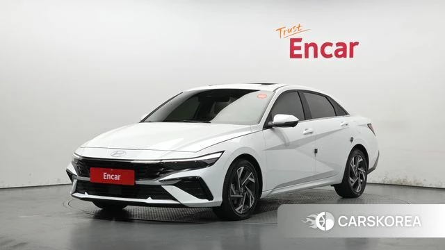 Hyundai The New Avante (CN7) 2024 Белый из Кореи