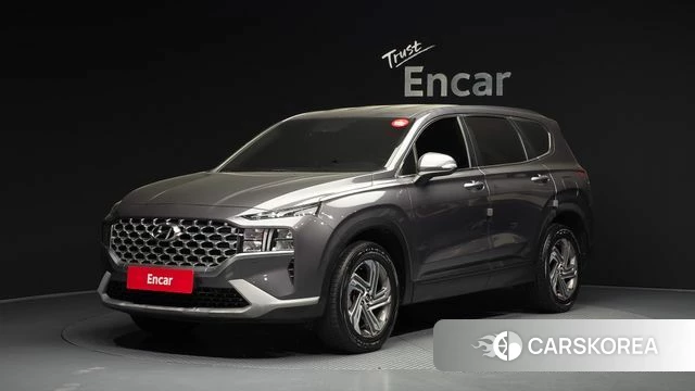 Hyundai The New Santa Fe 2021 Серый из Кореи