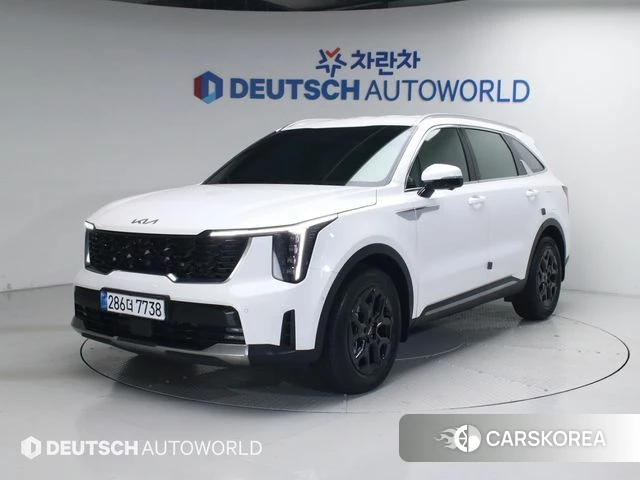 Kia The New Sorento 4th Generation 2025 Белый из Кореи