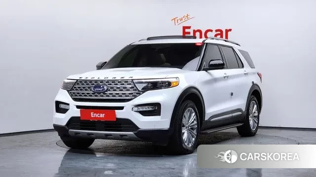 Ford Explorer 6th Generation 2021 Белый из Кореи