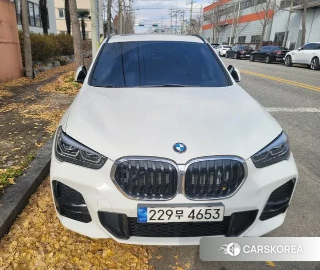 BMW X1 (F48) 2022 Белый из Кореи