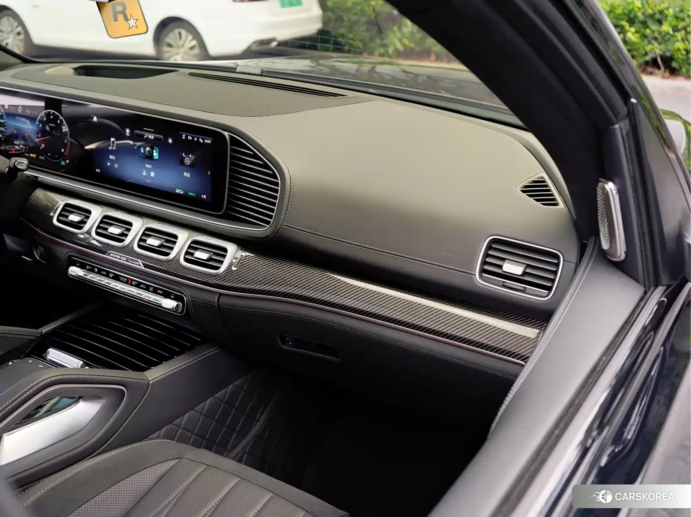 Mercedes-Benz GLS AMG 2024 Зеленый из Китая