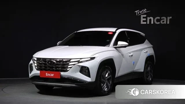 Hyundai Tucson Hybrid (NX4) 2020 Белый из Кореи