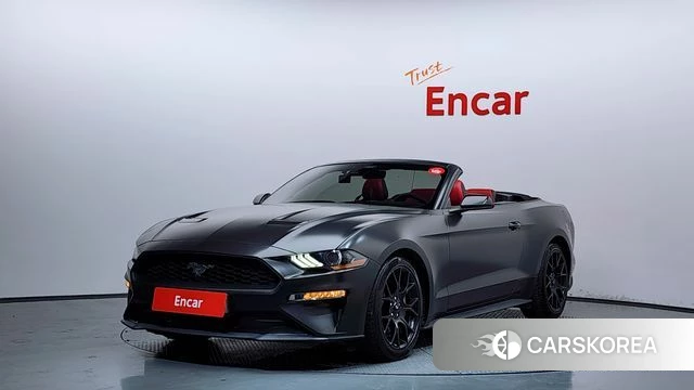 Ford Mustang 2022 Черный из Кореи