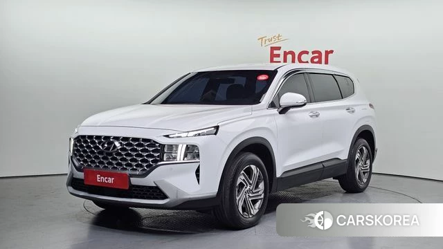 Hyundai The New Santa Fe 2021 Белый из Кореи