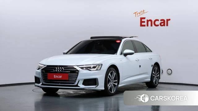 Audi A6 (C8) 2022 Белый из Кореи