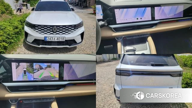 Renault Korea (Samsung) Grand Coleos 2024 Белый из Кореи