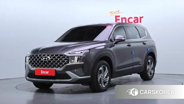 Hyundai The New Santa Fe 2022 Серый из Кореи