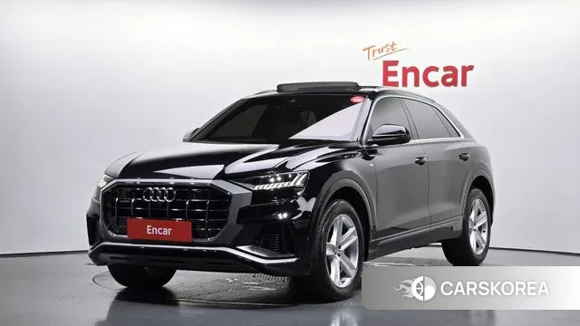 Audi Q8 (4M) 2021 Черный из Кореи