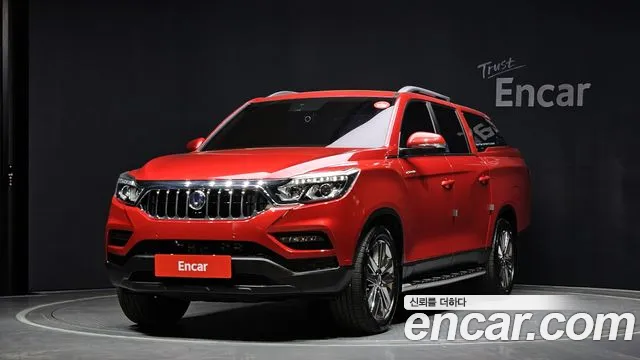 Ssangyong Rexton Sports Cannes 2019 Красный из Кореи