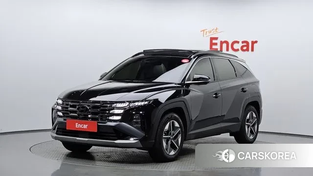 Hyundai The New Tucson (NX4) 2024 Черный из Кореи