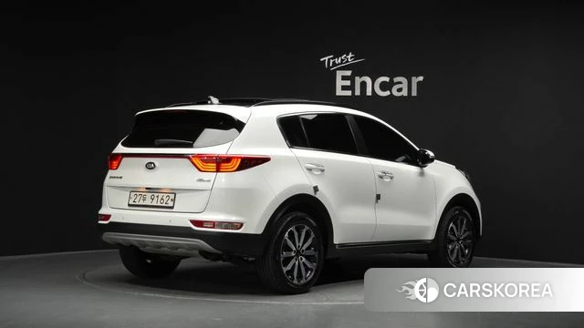 Kia Sportage 4th Generation 2018 Белый из Кореи