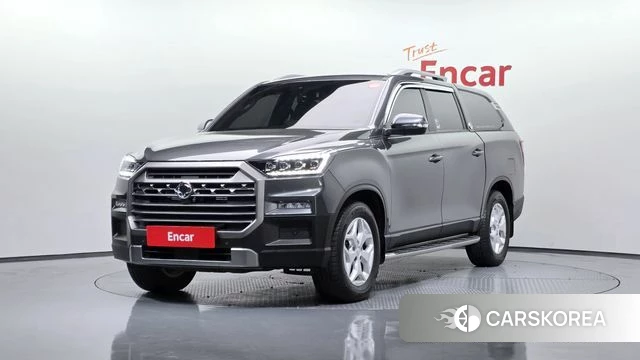 Ssangyong The New Rexton Sport 2024 Серый из Кореи