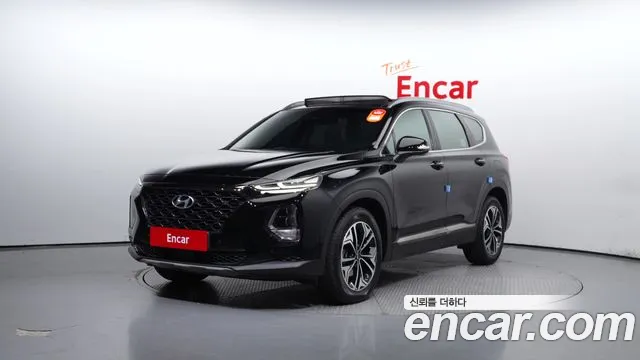 Hyundai Santa Fe TM 2018 Черный из Кореи